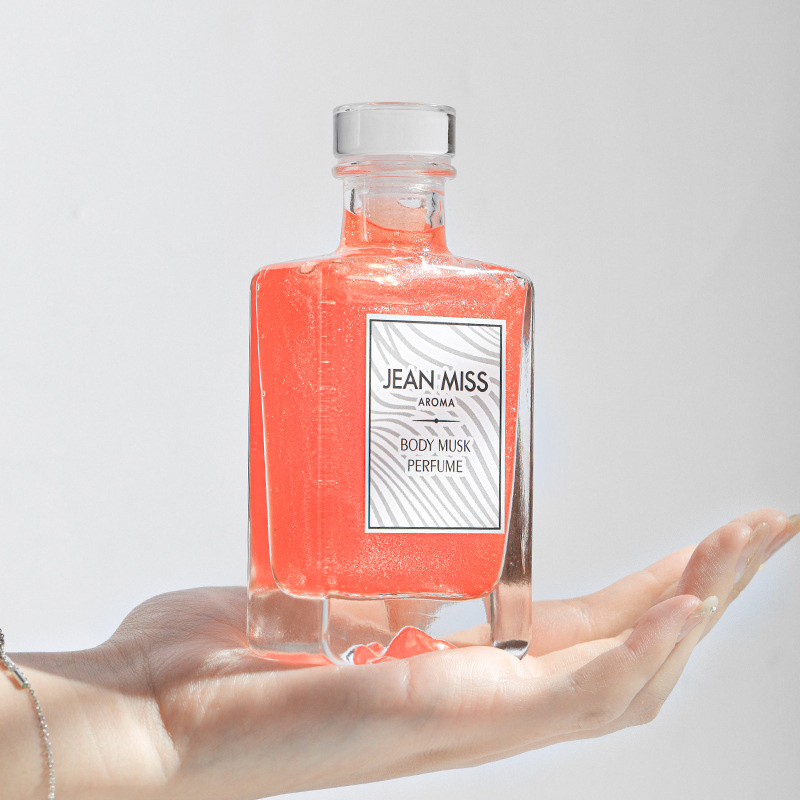 Xiaocheng Yixiang's new women's flowing sand gel perfume has a long-lasting fragrance and is a cross-border export bestseller. Wholesale of gilded perfume details Picture