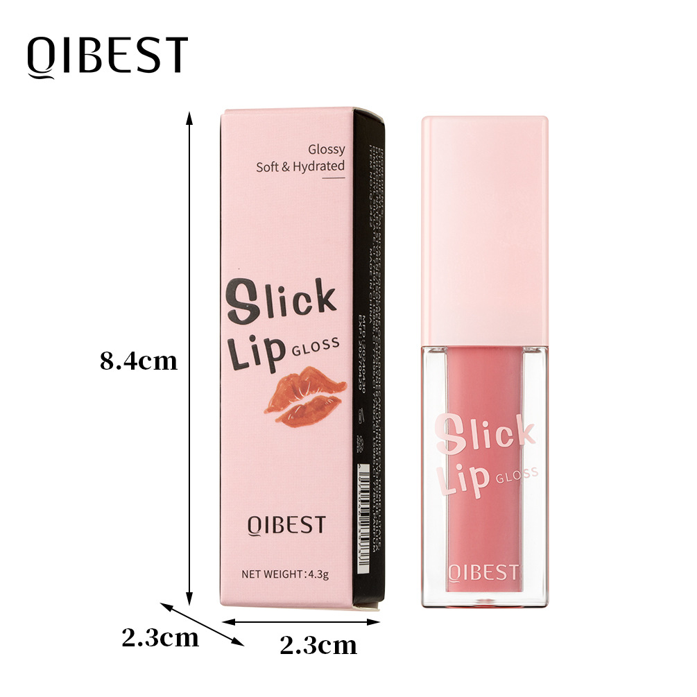 QIBEST Cross-border Lip Oil provides mirror-like moisturizing and long-lasting hydration, effectively reduces lip lines, and offers a natural and three-dimensional lip gloss. It is a perfect lip makeup Item Picture