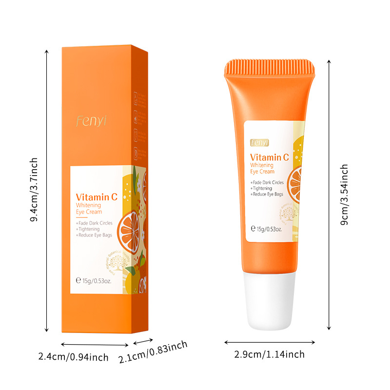 Fenyi Vitamin C Essence Eye Cream 15g Moisturizes the eye area, hydrates and moisturizes the eyes, and is a cross-border skin care product details Picture