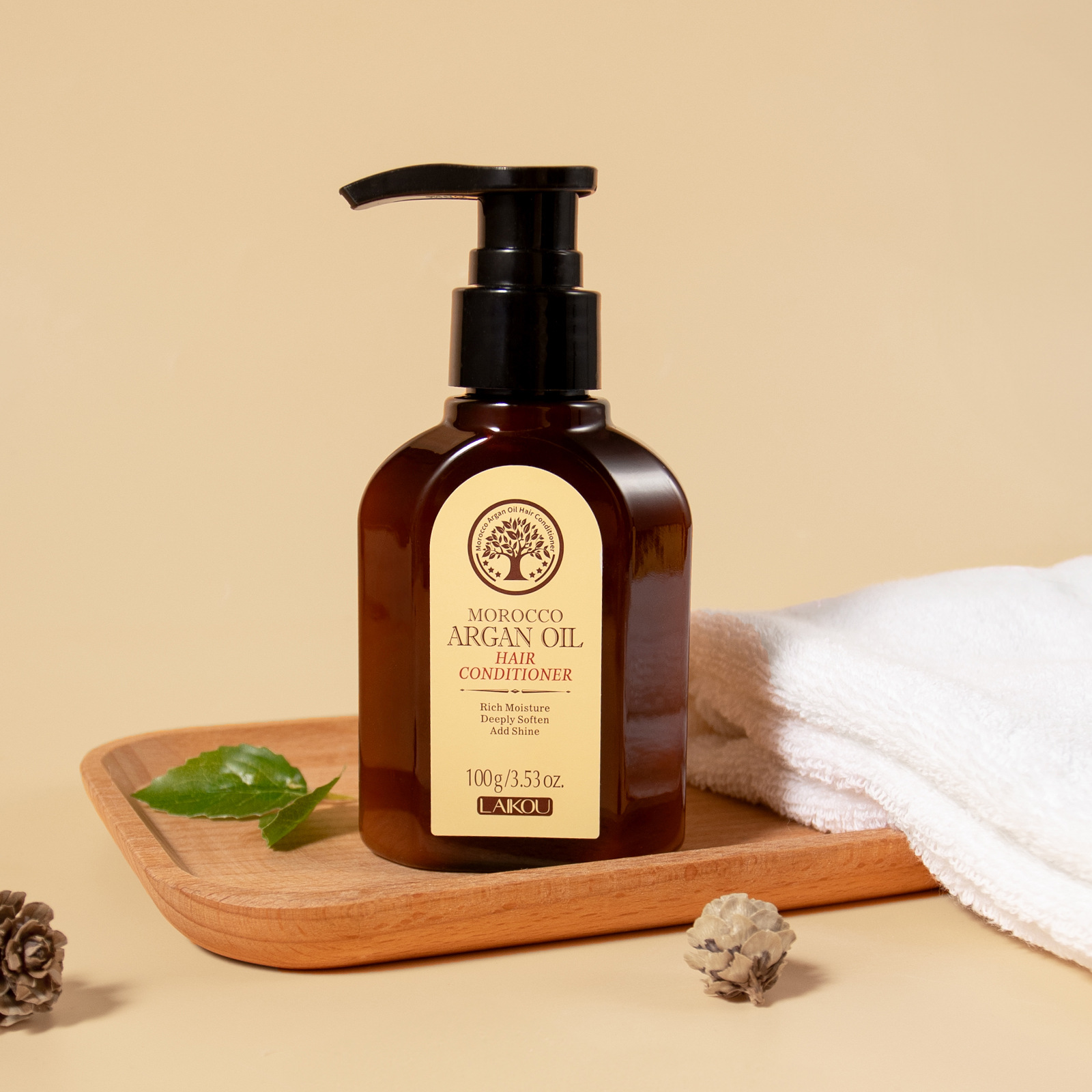 New cross-border product LAIKOU Argan oil CONDITIONER 100ml HAIR CONDITIONER full figure