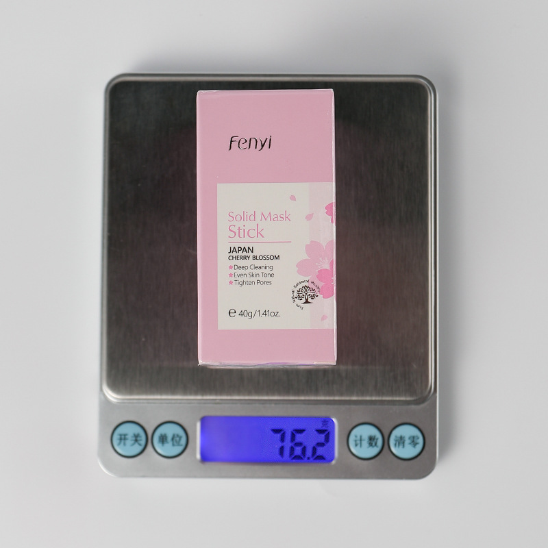 fenyi Cherry Blossom Solid Mask Stick 40g Application mud Mask cleanses pores, hydrates, moisturizes and beautifies the skin cross-border Application Scenario