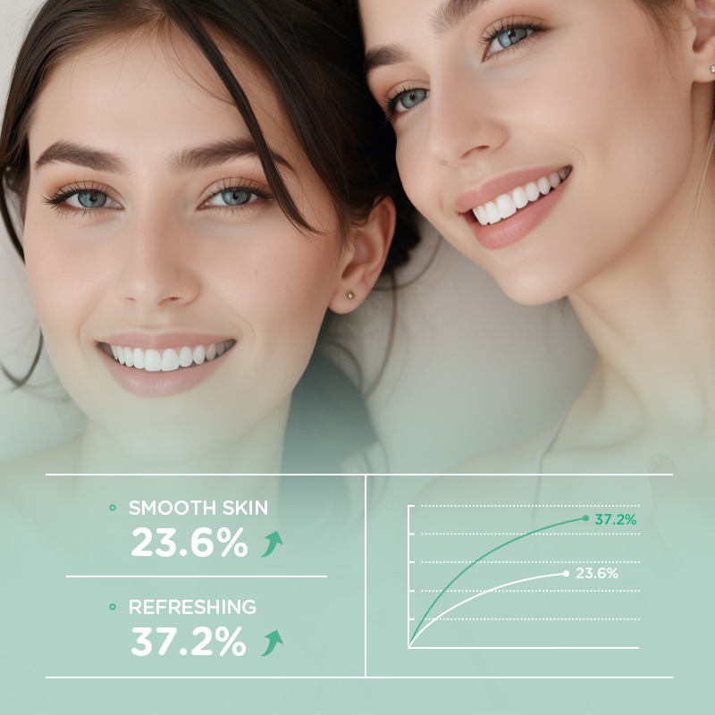 Cross-border Version QUIYUM Green Tea Keratin Gel 50g (Color Box) Facial Pore Cleansing Keratin Manufacturer Application Scenario