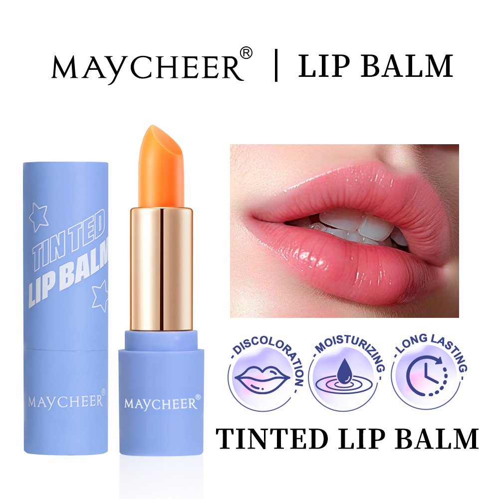MAYCHEER color-changing Lipstick Moisturizes, hydrates and hydrates for a long time without fading, making the skin look fairer. Cross-border export full figure