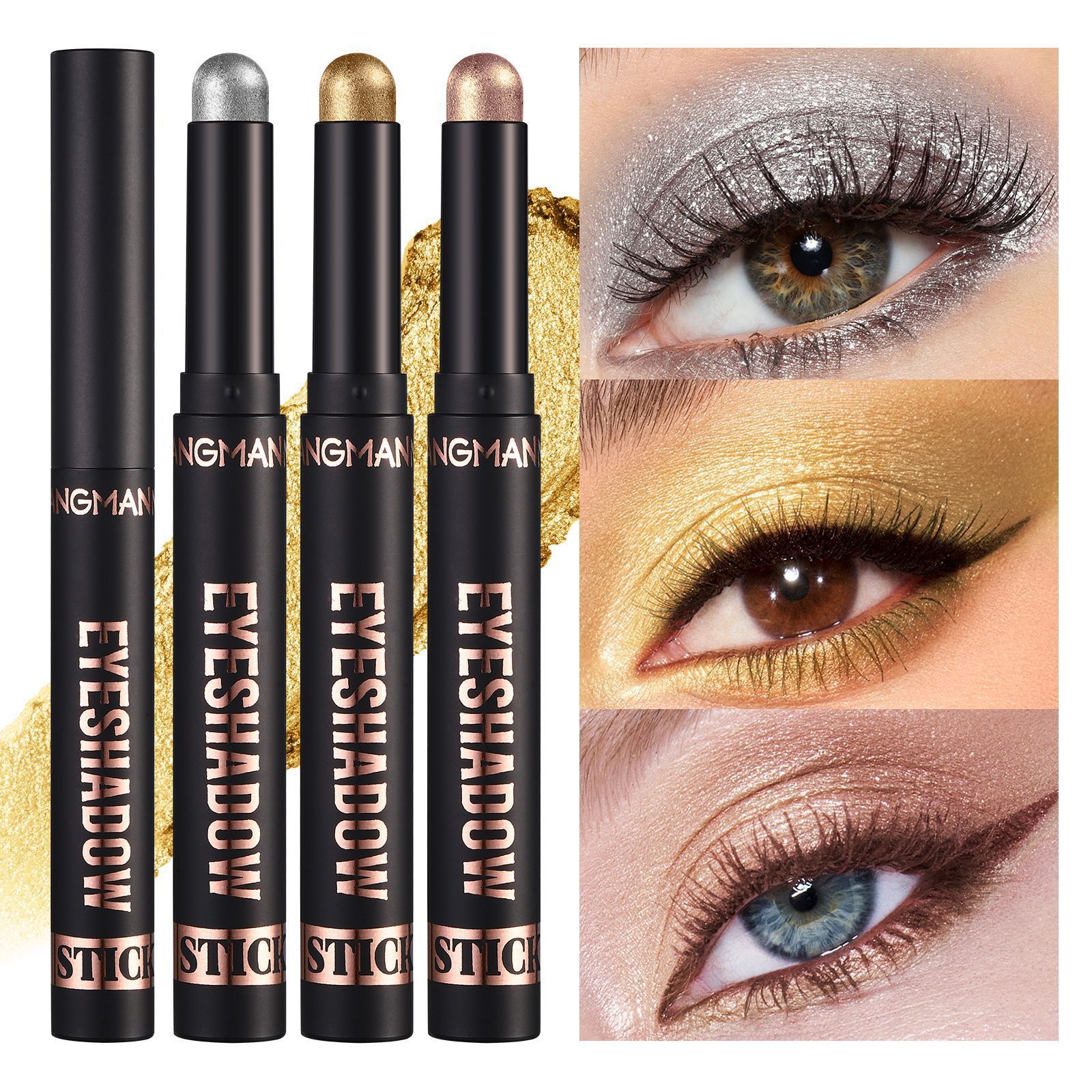 LANGMANNI's new eyeshadow stick, a single bestseller, is a fashionable eyeshadow stick for eyelash blending details Picture