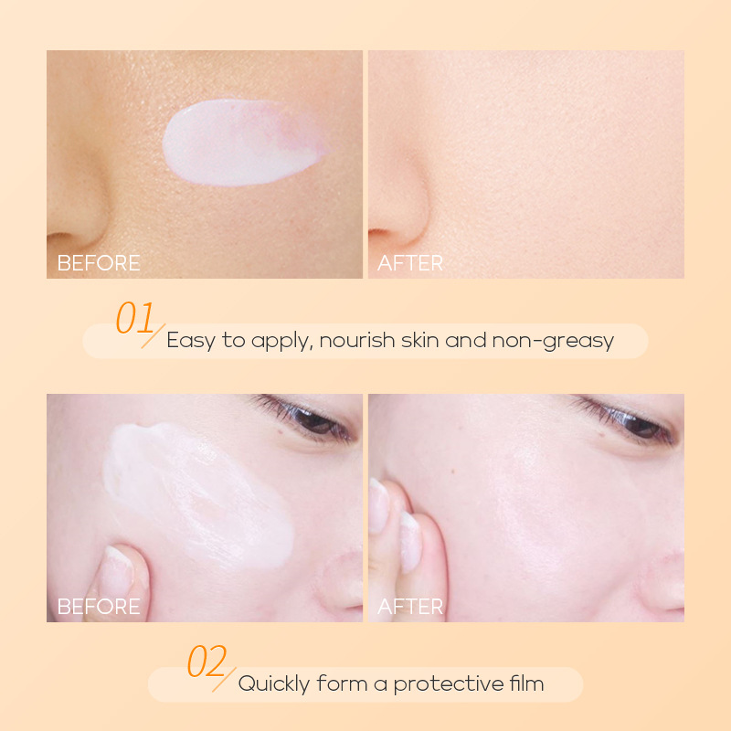 LAIKOU Vitamin C sunscreen Cream 50g from the manufacturer's supply brightening skin tone and moisturizing Specification drawing
