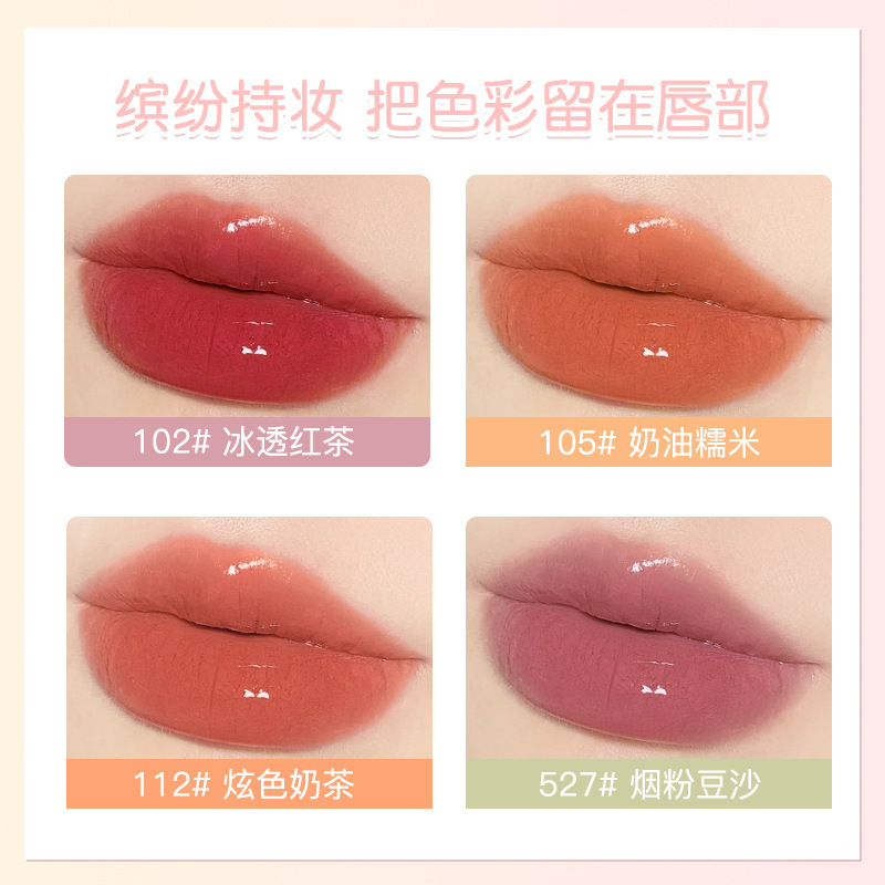 novo Water Light Lip Jelly Mirror Lip Mud Non-sticky Girls' Student version affordable wholesale Xiaohongshu Bestseller upgrade Application Scenario