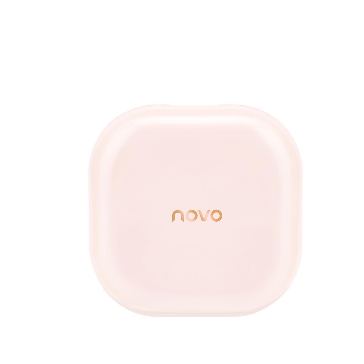 NOVO Satin Luxury Setting Powder Compact controls oil, sets makeup and brightens skin tone. Compact and portable touch-up Powder compact Item Picture