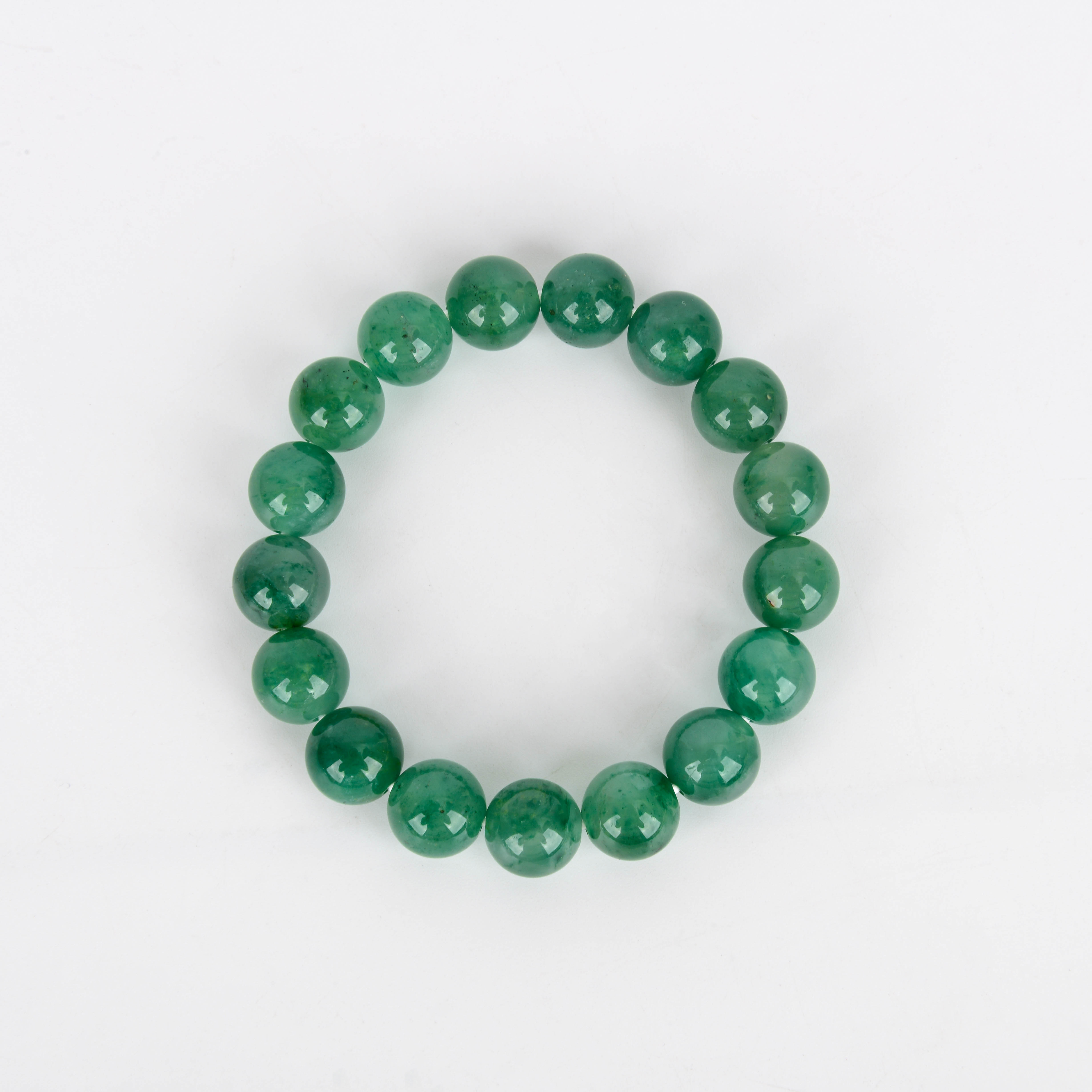 Natural Dongling jade round bead bracelet, sand gold stone, Indian jadeite color jade bracelet, live-streaming jade jewelry wholesale