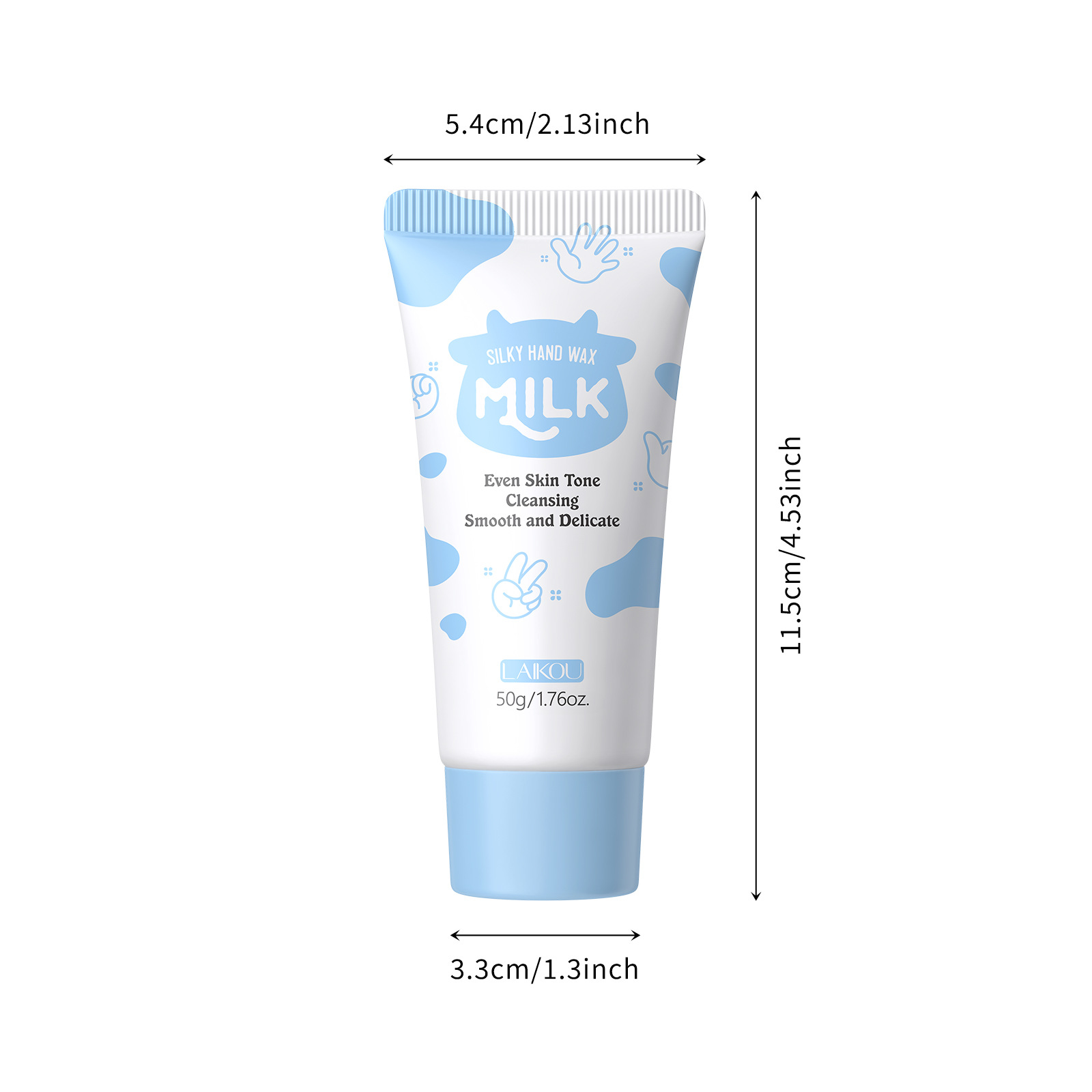 Cross-border LAIKOU Milk Smooth Hand Wax 50g Hydrating and Moisturizing Exfoliating Hand Care Manufacturer in stock Item Picture