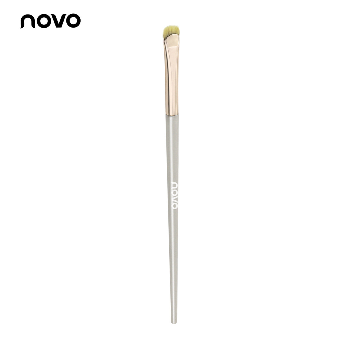 NOVO crescent-shaped makeup brush, eyeliner brush, smudging brush, eye and face brush, and under-eye detail brush are multi-functional makeup tools Item Picture