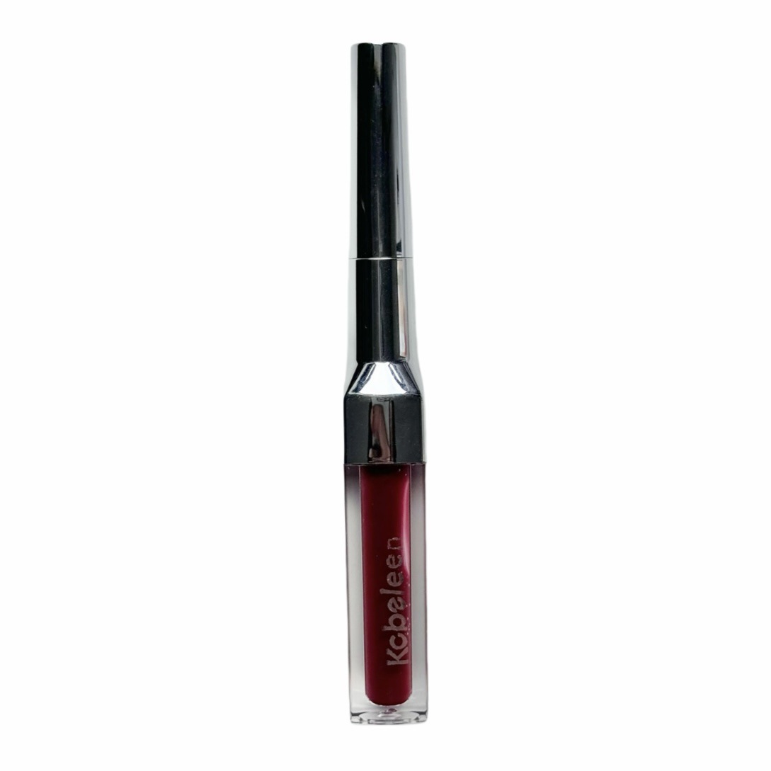 kobeleen double-headed lip gloss pen matte mirror surface two-in-one Lipstick velvet Fine, moist and chubby lip liner pen Item Picture