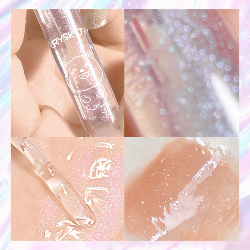 Nicor Starry Sky Jelly Lip Gloss Lip Gloss Transparent Chubby Lip, Glass Lip, Moisturizing Lip Oil, Water Light Lip Glaze, Douyin same style Application Scenario