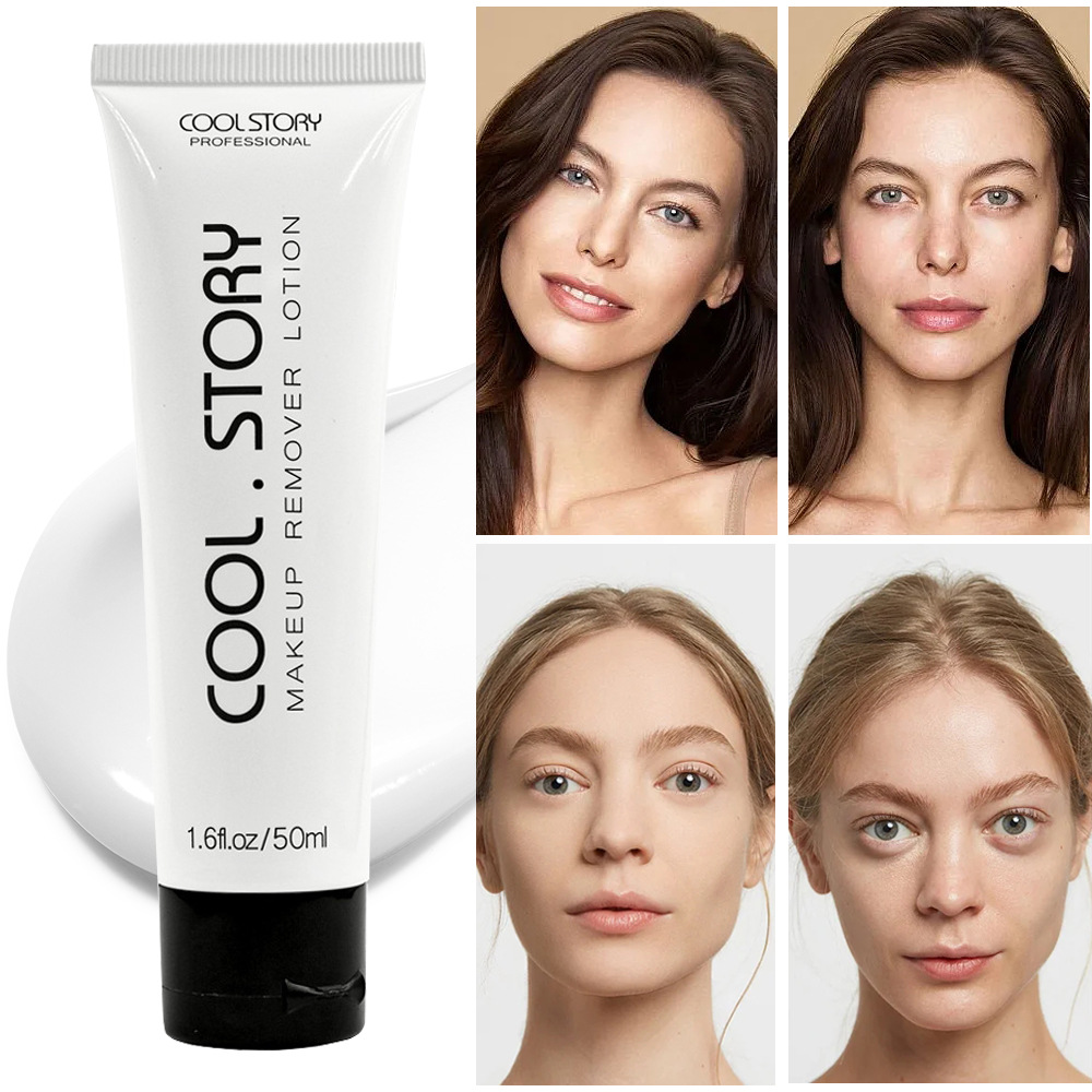 COOLSTORY Makeup Remover Cream, water-based makeup Remover Cream, Little White Tube Facial Cleansing Makeup Remover Cream, a bestseller on Douyin and Xiaohongshu Application Scenario