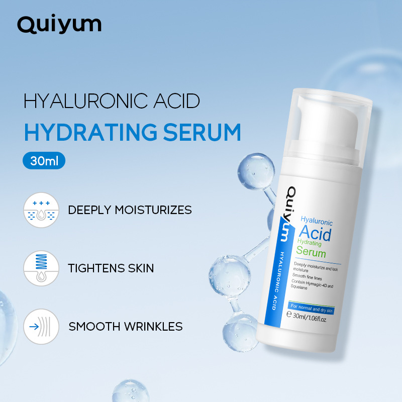 QUIYUM Hyaluronic Acid Essence, Hyaluronic Acid Spray, Hydrating and Repairing Serum 30ml, available for wholesale from the manufacturer full figure