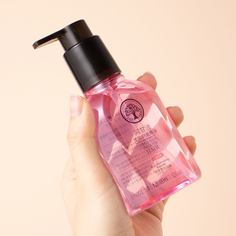 Laikou's new product, the 100ml large bottle of argan Glycerin Softening Hair Essential Oil, is light and smooth. We offer one-piece consignment service from the manufacturer full figure