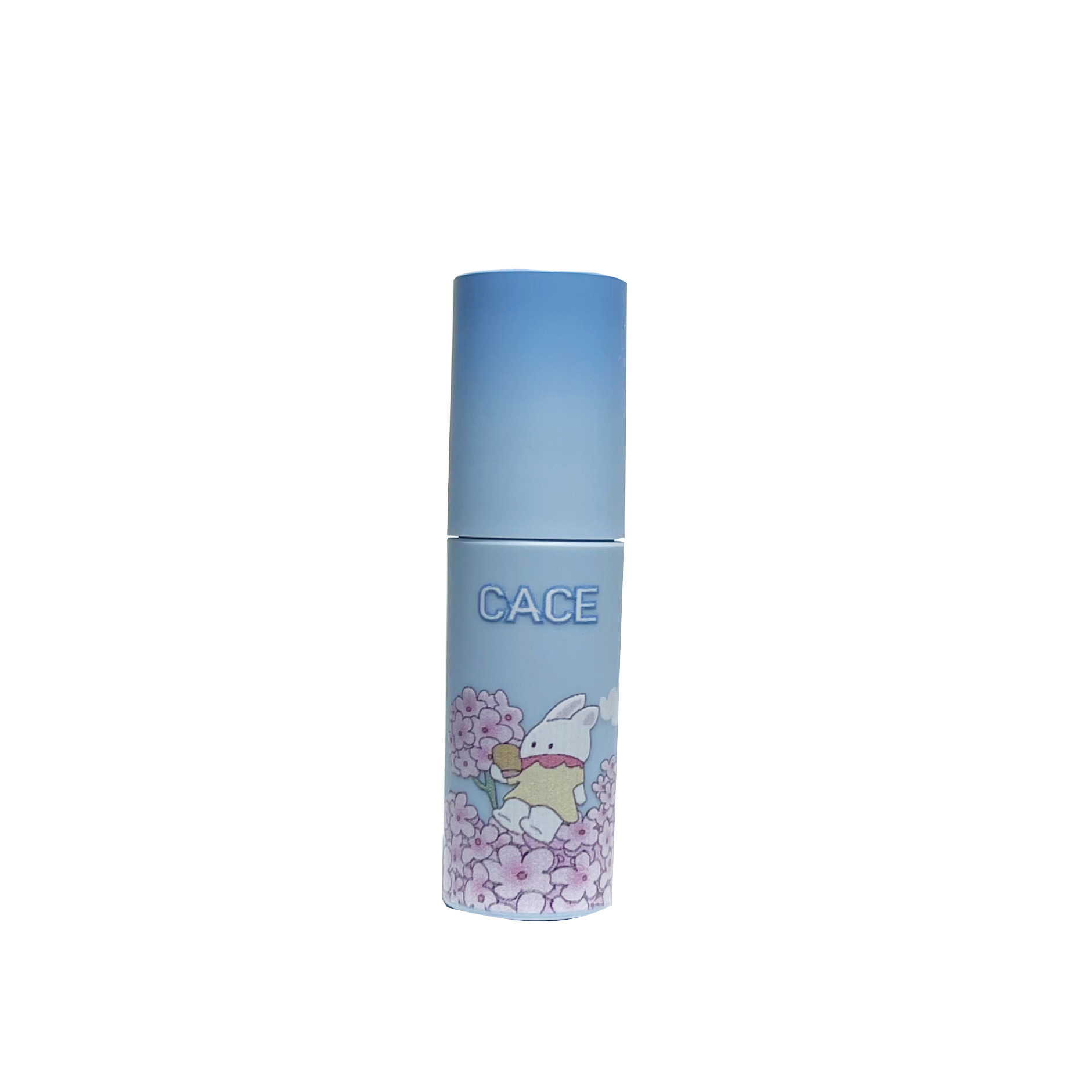 CACE Blue Sky Matte Lip Clay Anime Style Small cleft Lip Glaze Student Three-piece Blue Set Wholesale Item Picture