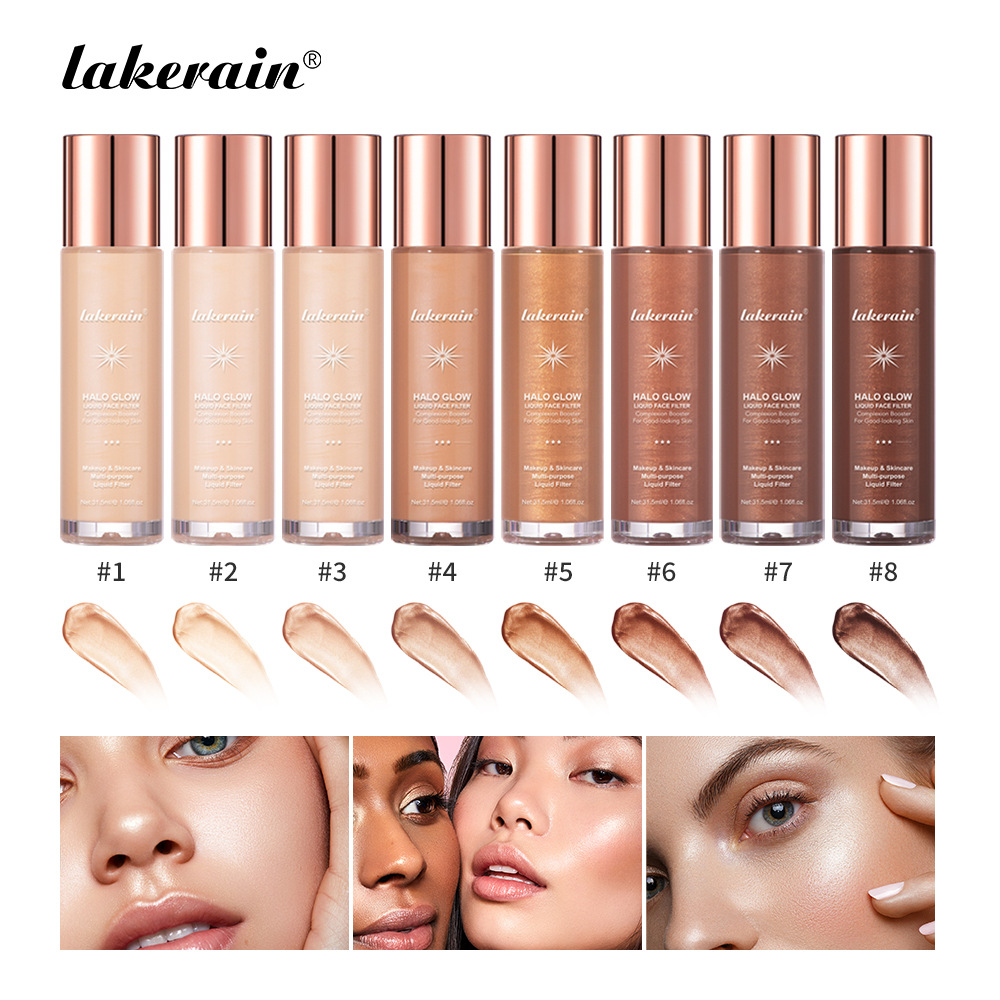 Lakerain Shining Highlight Liquid Contouring Three-dimensional Highlight Liquid full figure