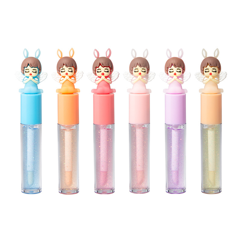 Cross-border customized lip gloss matte pearlescent long-lasting velvet matte lip gloss, air water mist lip gloss box wholesale Item Picture