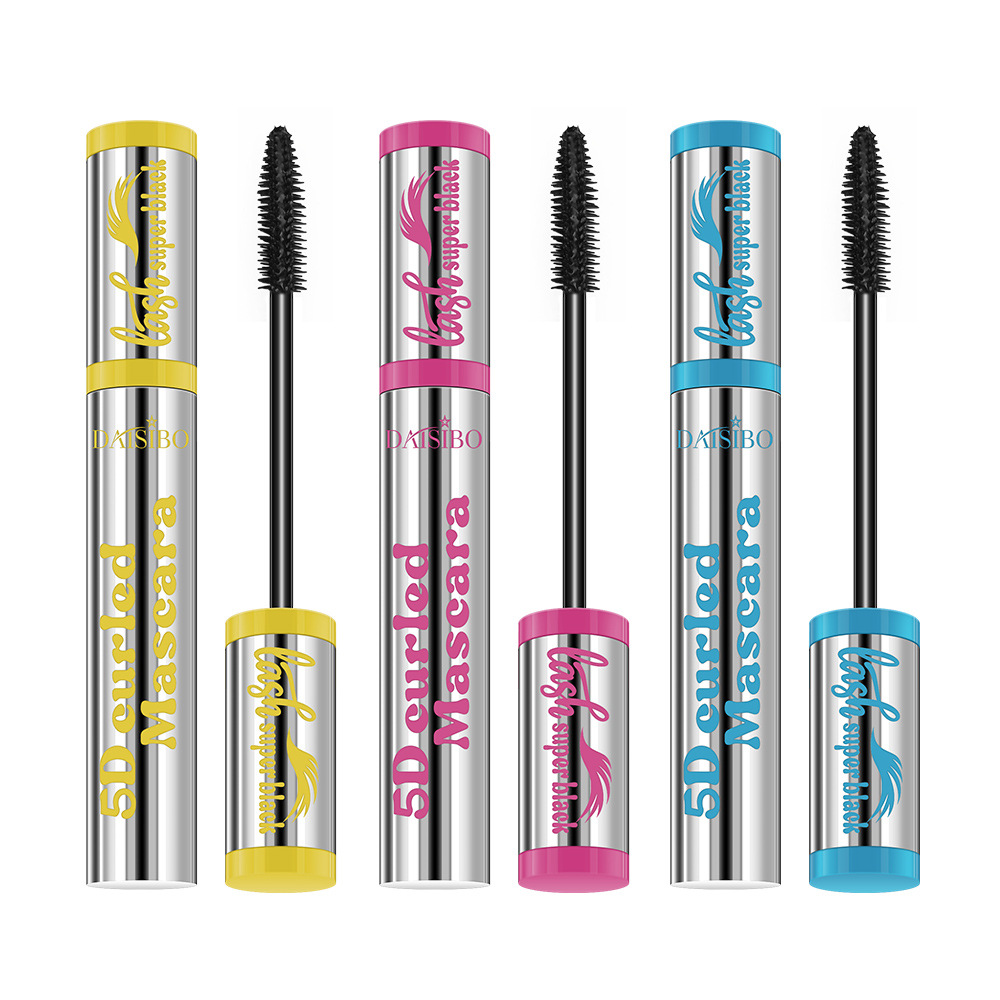 Cross-border DAISIBO three-color mascara is waterproof, sweat-proof, does not smudge, naturally curls, thickens and lengthens Item Picture