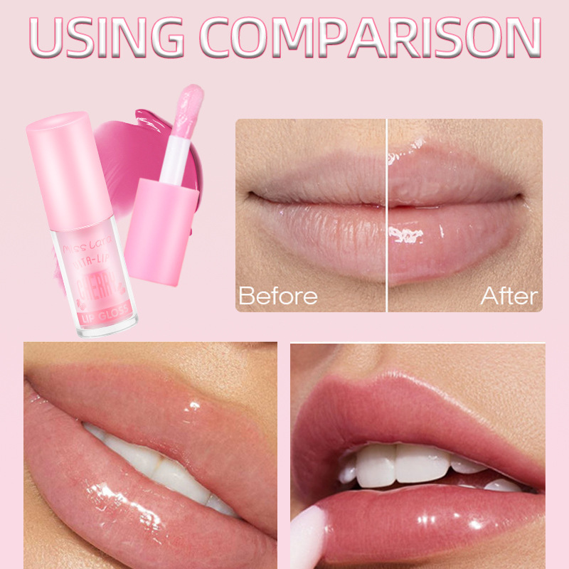 MissLara Six-color Lip Gloss Brightening and hydrating Lip Gloss Specification drawing