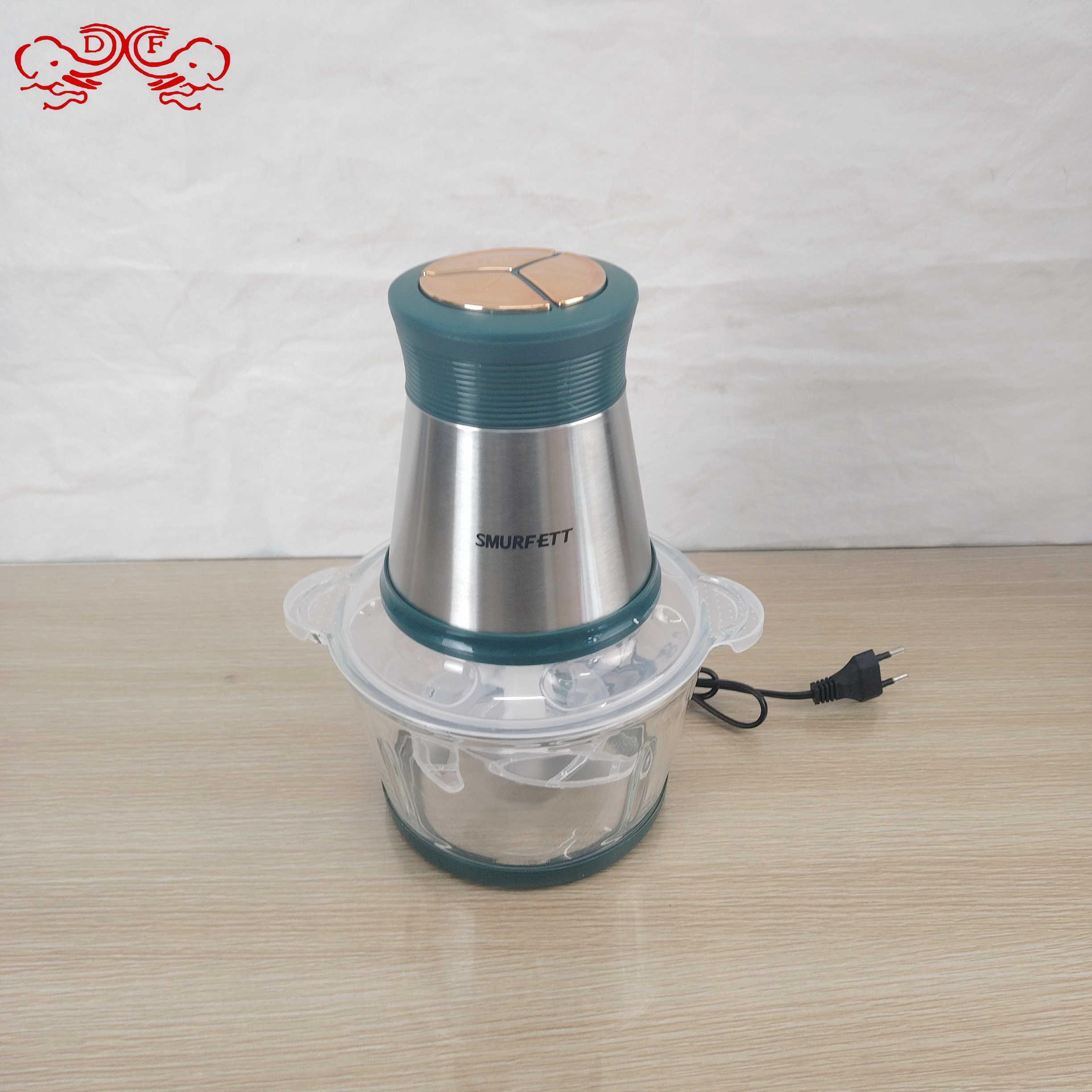 DF68862 stainless steel electric meat grinder, household kitchen tools, meat grinder, blender, food processor, DF TRADINGHOUSE details Picture