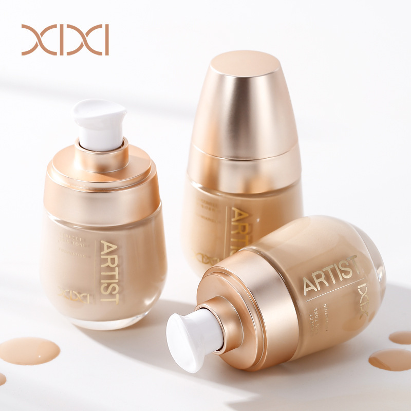 Makeup xixi Nourishing, Translucent and Long-lasting Foundation, Clear, hydrating, Concealing, long-lasting, waterproof, sweat-proof and non-smudging BB Cream full figure