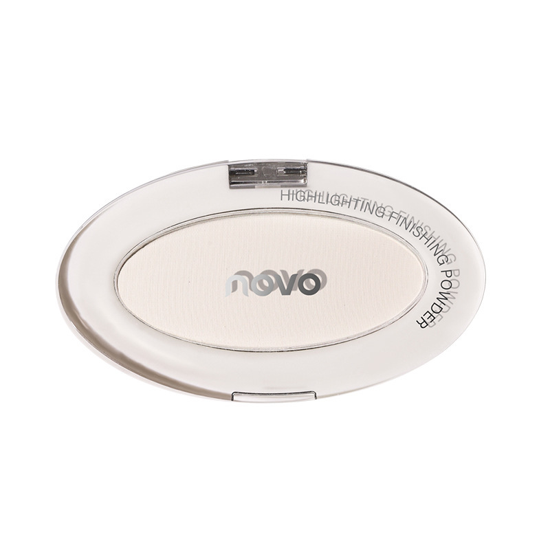 NOVO Micro-satin Highlighter Contour Powder Compact, Three-dimensional Brightening, Nose shadow, Side Shadow Highlighter Comprehensive Set Item Picture