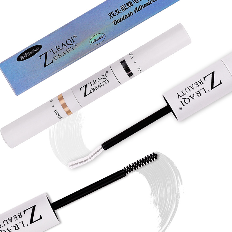 New cross-border two-in-one double-head eyelash glue, gentle, quick-drying and not easy to come off, raincoat eyelash extension glue Item Picture