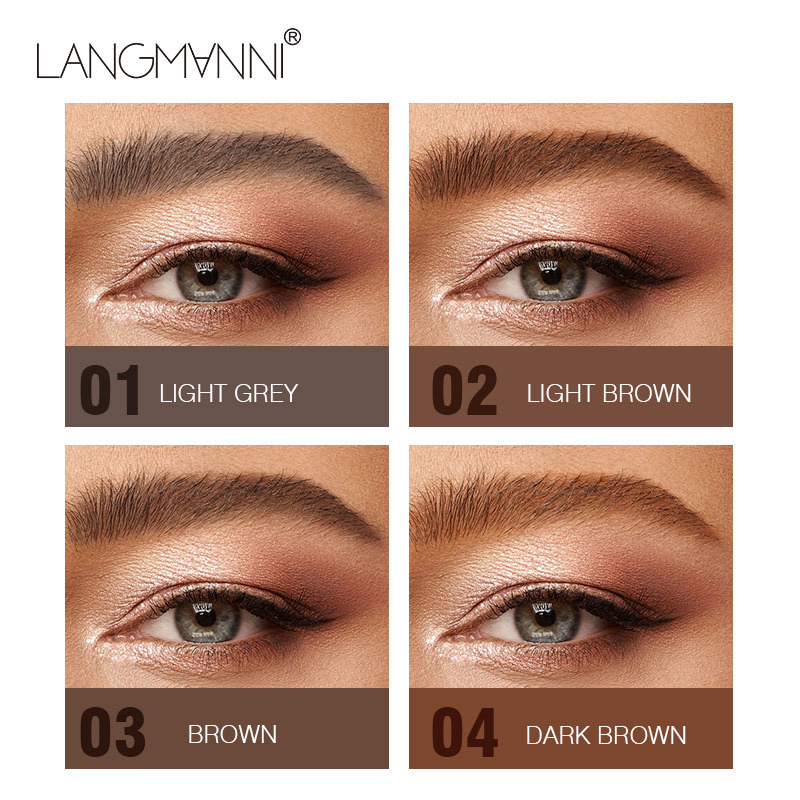Langmanni/ Langmanni Eyebrow dyeing Cream is a must-have for eyebrow painting. The eyebrow cream and eyebrow liquid are easy to operate Application Scenario