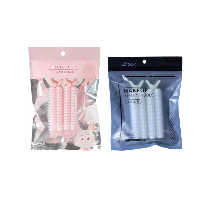 Two Latin American root-pulling and voluminous hair curling clips, a must-have for lazy people with high heads, air bangs and self-adhesive curling Item Picture