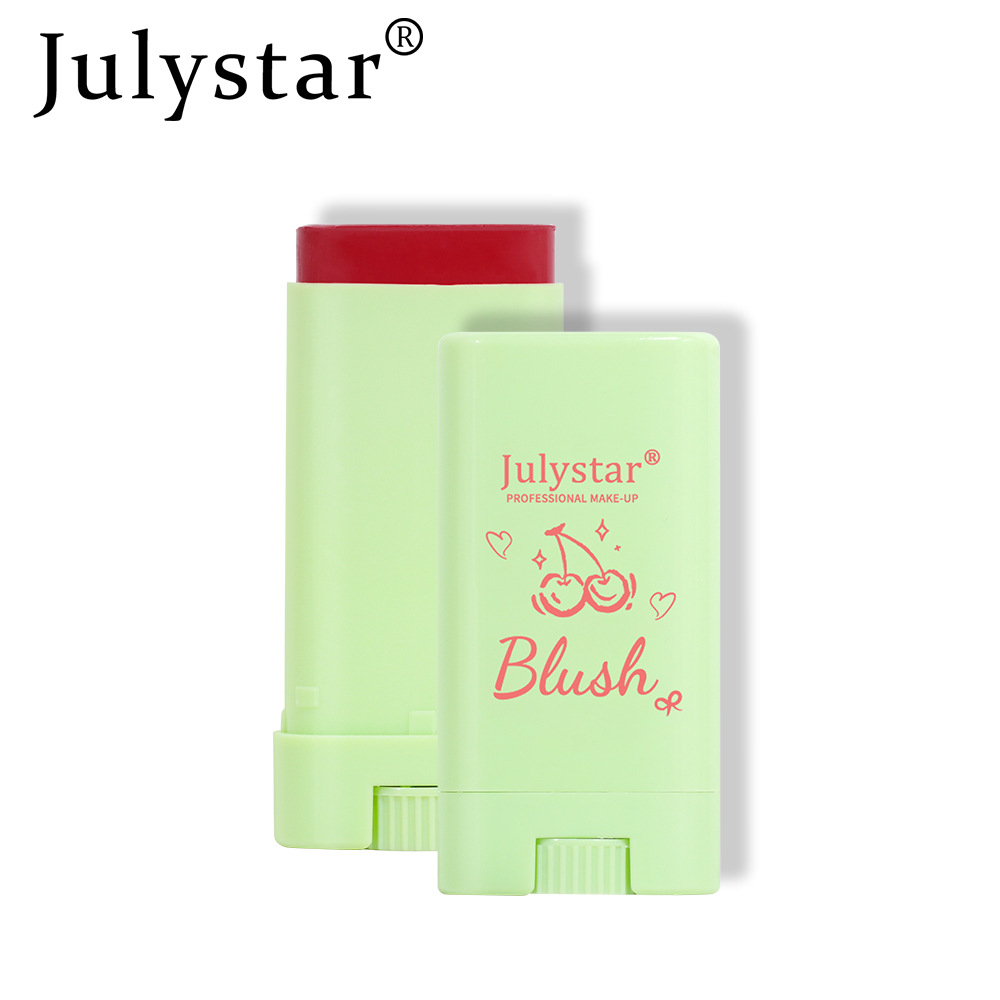 Julystar Facial Natural Matte Blush Cream, Swelling Color, Highlighter Contouring Blush, and Sunshade Stick are available in three colors Item Picture