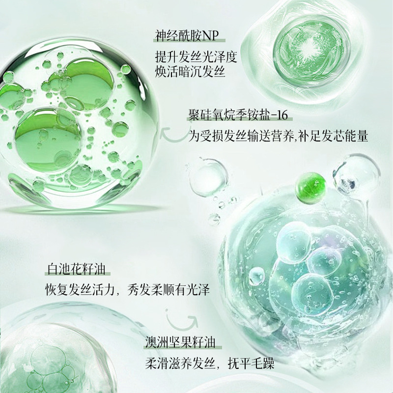 LMLTOP Peptide Keratin Conditioner Repairs Dry Hair after perming and Dyeing, Nourishes and smoothens Hair Mask LML4148 Application Scenario