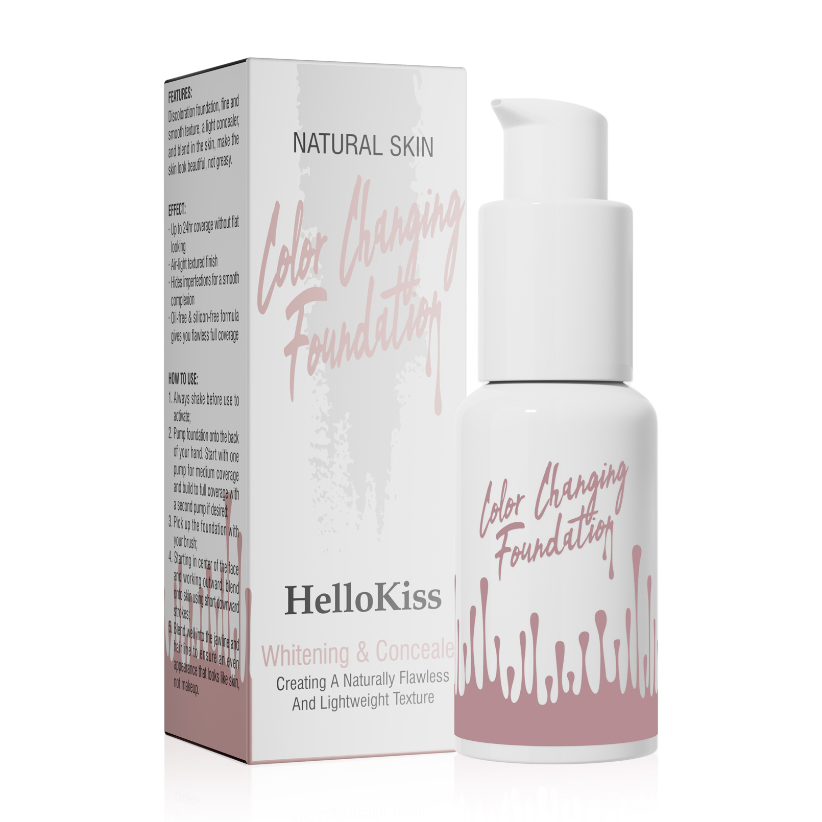 Hellokiss Color changing foundation Item Picture