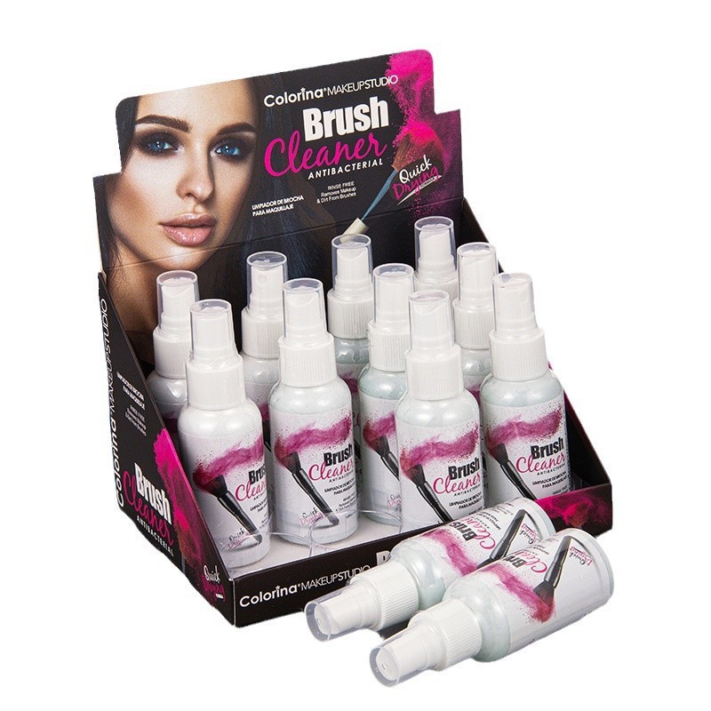 Cross-border makeup brush cleaning spray, no-rinse quick-drying eyeshadow brush, powder puff, beauty tool cleaning liquid brand wholesale full figure