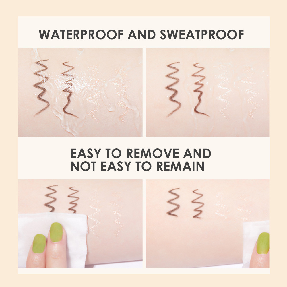 The Langmanni automatic rotating eyeliner gel pen is less likely to smudge eyeliner details Picture
