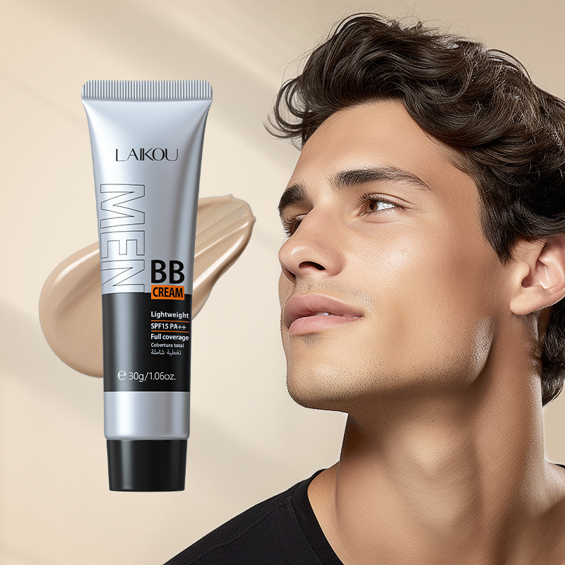 temu Edition Laicome Men's bb Cream 30g (Tube) in multiple colors to choose from, a cosmetic manufacturer for concealing and brightening skin tone full figure