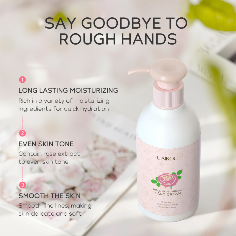 The manufacturer has a new cross-border product, LAIKOU Hydrating Hand Cream 220ml, in stock. It hydrates, moisturizes and nourishes the skin on hands details Picture