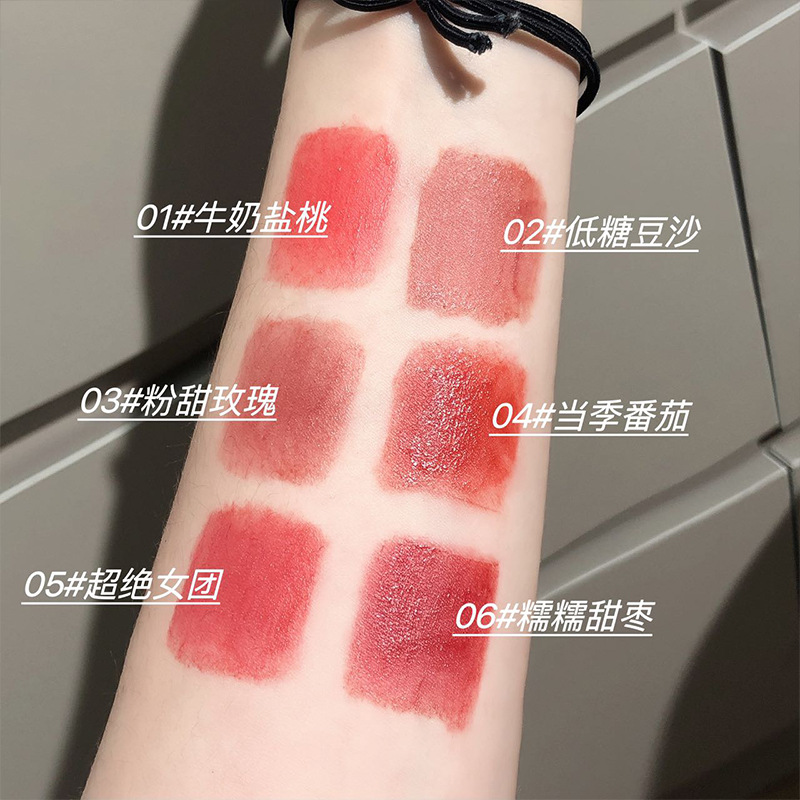 Wholesale of CACE's new light velvet satin matte lip mud velvet matte lipstick for natural whitening at an affordable price for students Application Scenario