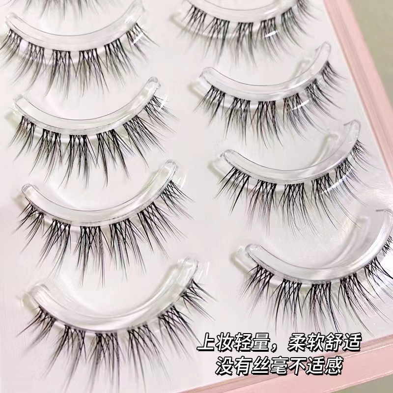 Mengjie Shangpin's comic version features sweet and cool hair flow, transparent eyelashes, soft and comfortable, and segmented Japanese-style nude makeup Mj06 Application Scenario