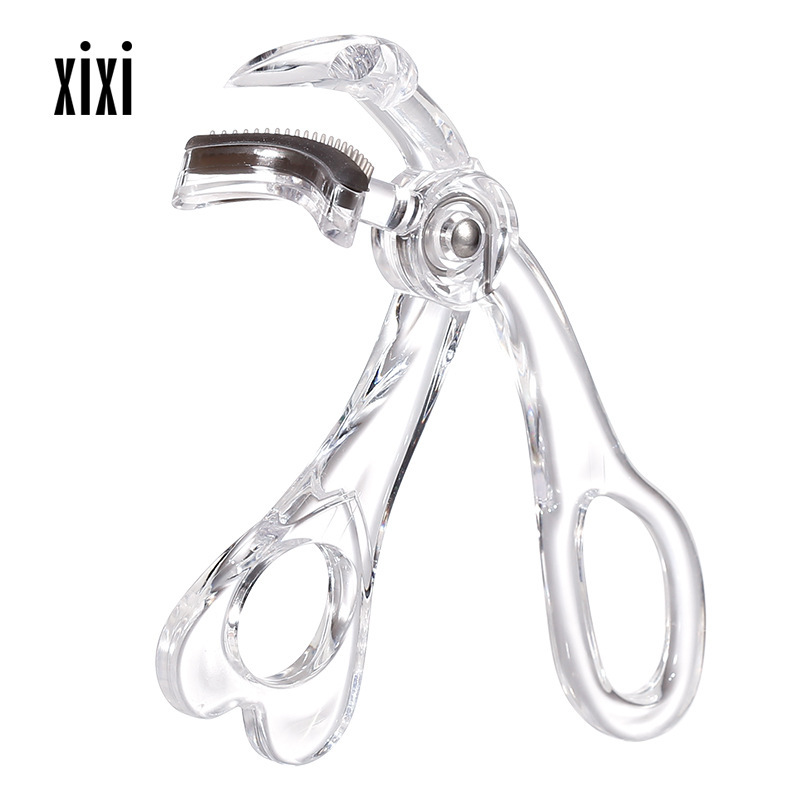 xixi's wide-angle comb eyelash curler with a natural curl and long-lasting styling, specially designed for makeup artists with puffy eyes Item Picture