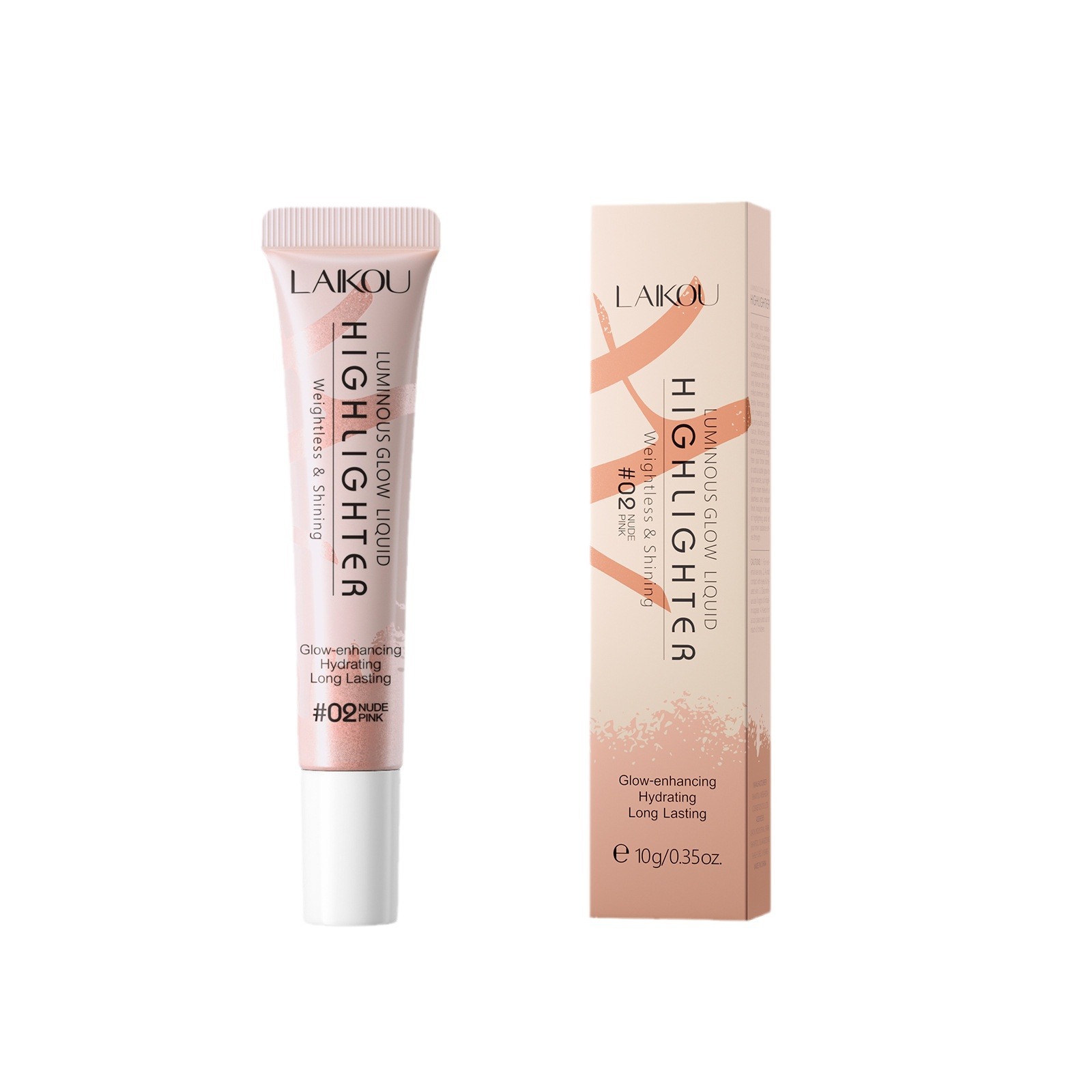 LAIKOU High-gloss Cream 10g (Color box) from cross-border manufacturer, available in 3 colors for covering blemishes and facial contouring Item Picture