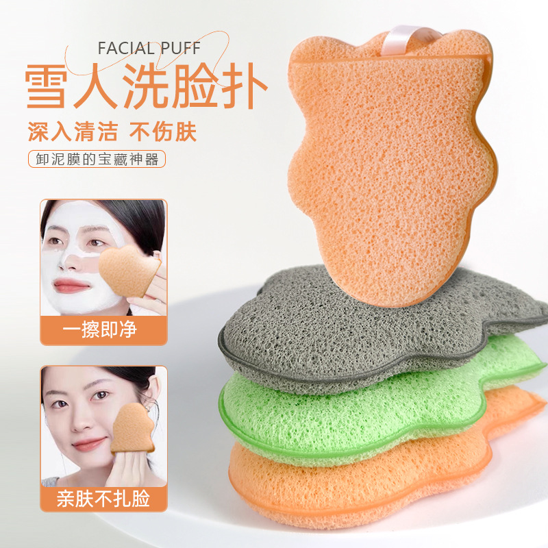 The Water Note sponge is soft, gentle and skin-friendly. It is a perfect facial cleanser and makeup remover full figure