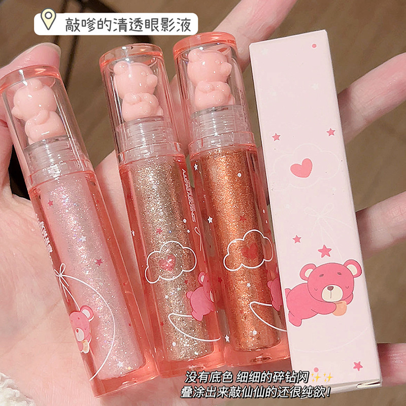 Sensory Party Dream Pearl Liquid Eyeshadow Liquid, Clear, fine, Sparkling Eye Makeup, Cool, Whitening Makeup, Cross-border wholesale full figure