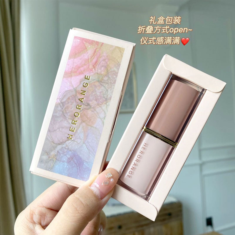 HERORANGE Crystal square Tube Lipstick for women, non-fading and non-staining cup, affordable everyday lipstick for students to look fair without makeup details Picture