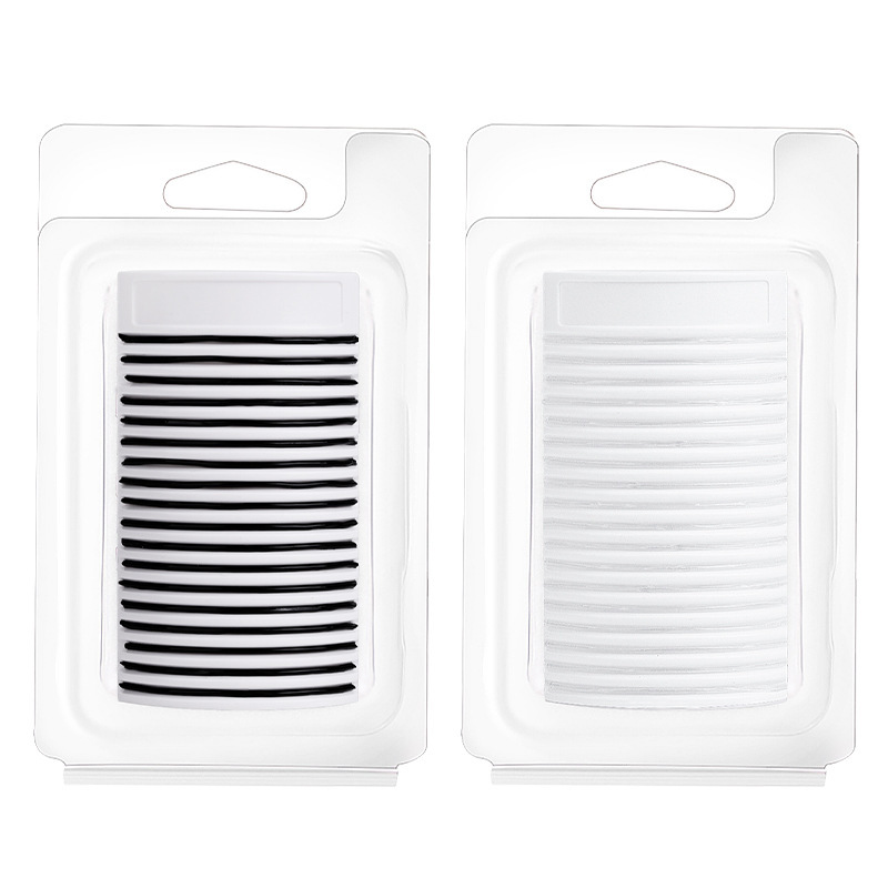 Segmented false eyelash replacement glue, natural, glue-free eyelash, waterproof, sweat-proof, self-adhesive, reusable eyelash black glue Item Picture