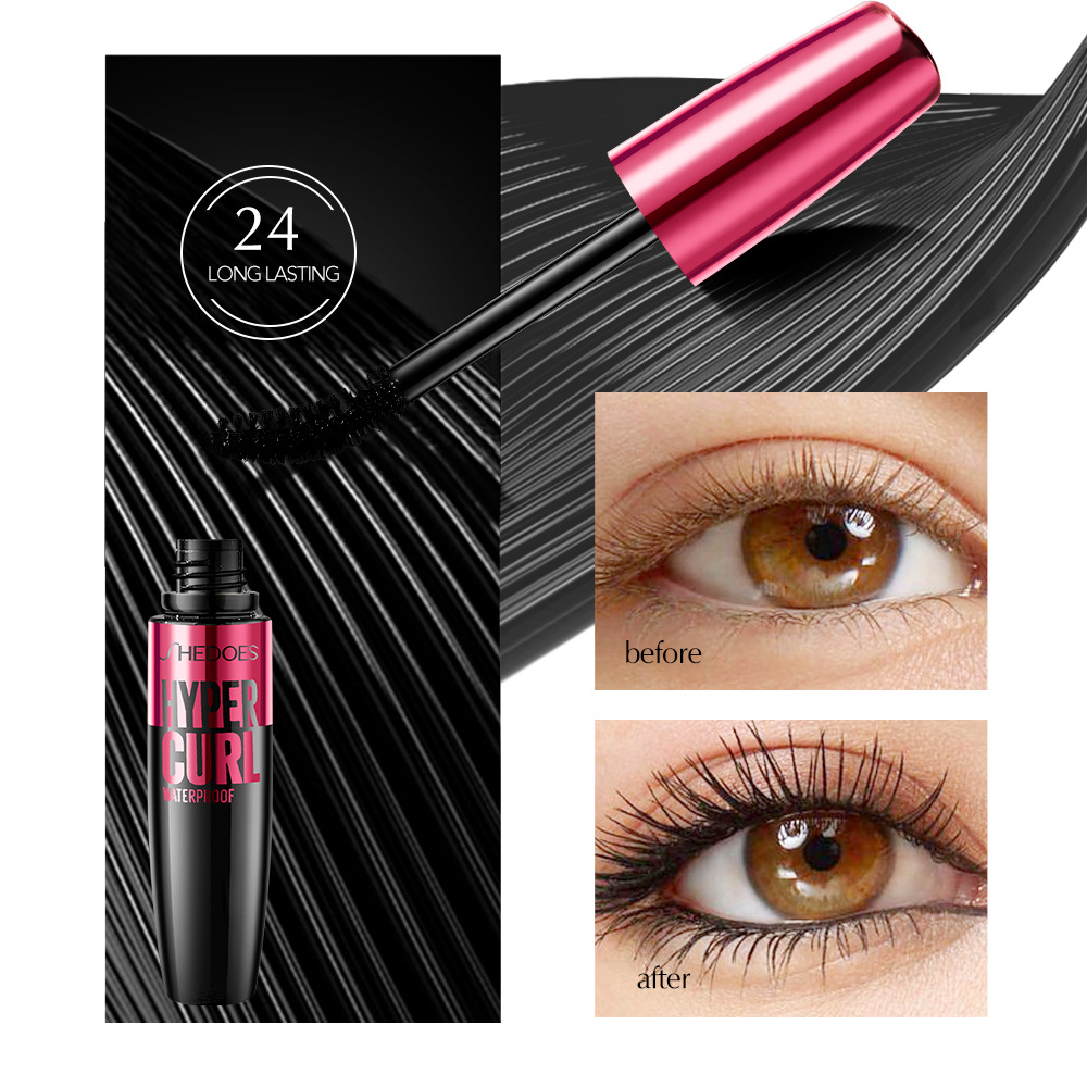 SHEDOES mascara is a cross-border bestseller with a new packaging that is waterproof, sweat-proof, and does not smudge, providing a thick and slender look Application Scenario