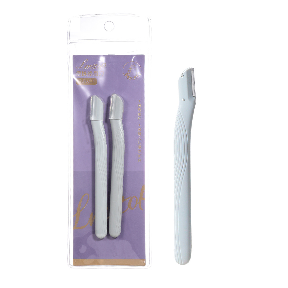 LMLTOP Eyebrow trimmer 2-piece macro with protective net beginner storage Eyebrow trimmer A993 Item Picture