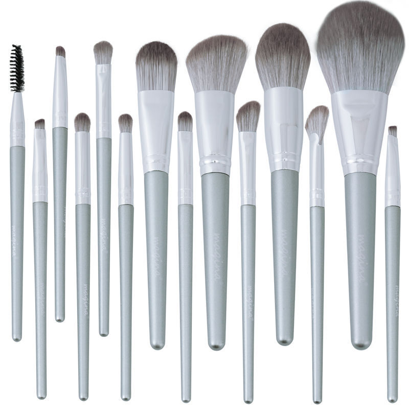 14-piece soft makeup brush set for beginners, loose powder, eyeshadow, blush, and highlights. First encounter with Li, a student from Cangzhou Item Picture