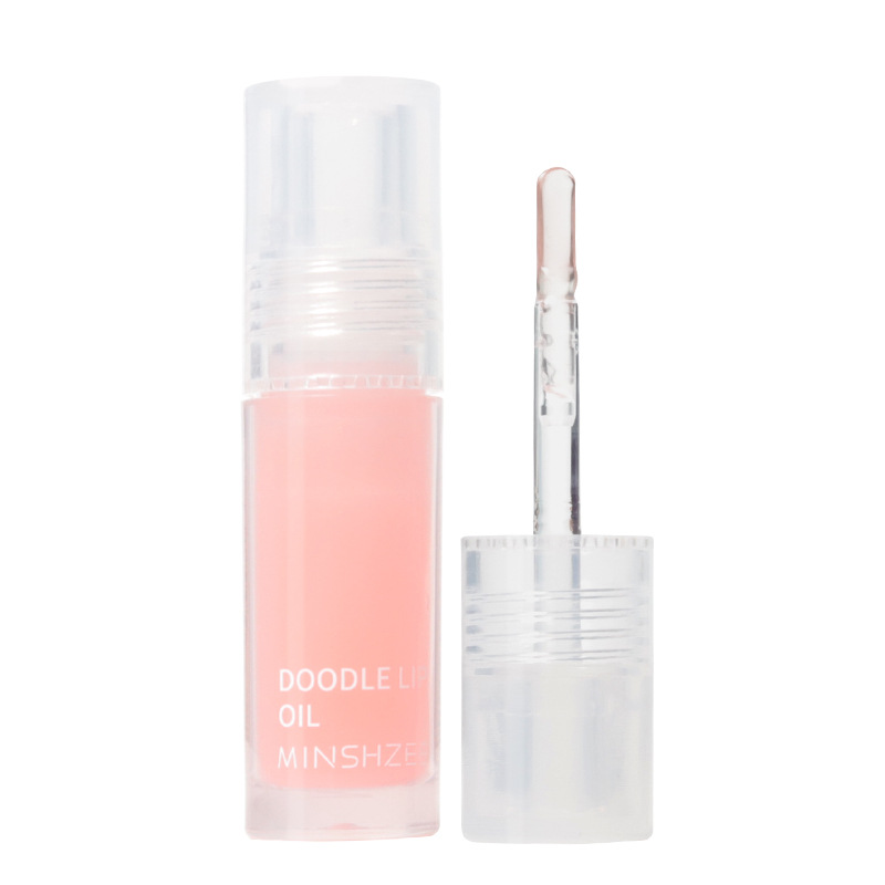 MINSHZEE Mingxi Zhi Lip Gloss moisturizes, hydrates and hydrates. Glass lips, pouty lips, lipstick, layered lip oil, cross-border Item Picture