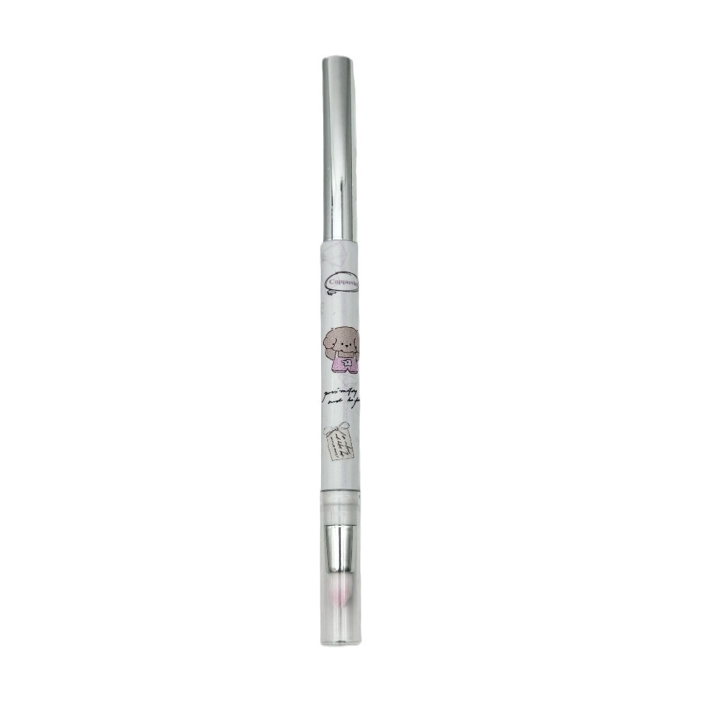 Cappuvini's cute pet double-headed eyeliner gel pen, with a shadow eyeliner that is waterproof, natural and less likely to cause smudging when crossing borders Item Picture